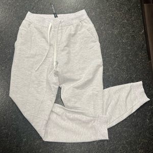 Lululemon City Sweat Joggers in Light Grey
